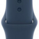 Apple Watch SE GPS 40mm Silver Aluminium Case with Abyss Blue Sport Band (MKNY3) 
